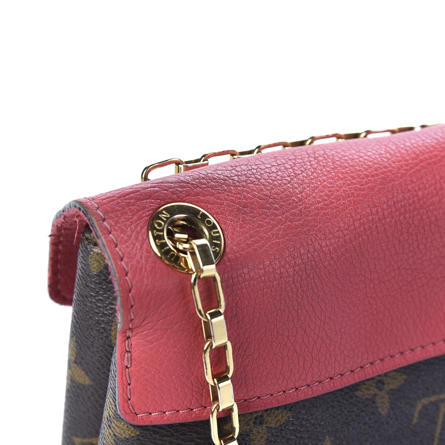 Louis Vuitton Monogram Pallas Chain Rose Litchi 11 of 12