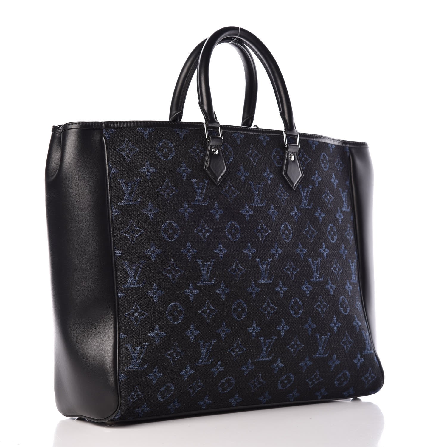 Louis Vuitton Jacquard Monogram Grand Sac Cobalt 4 of 10
