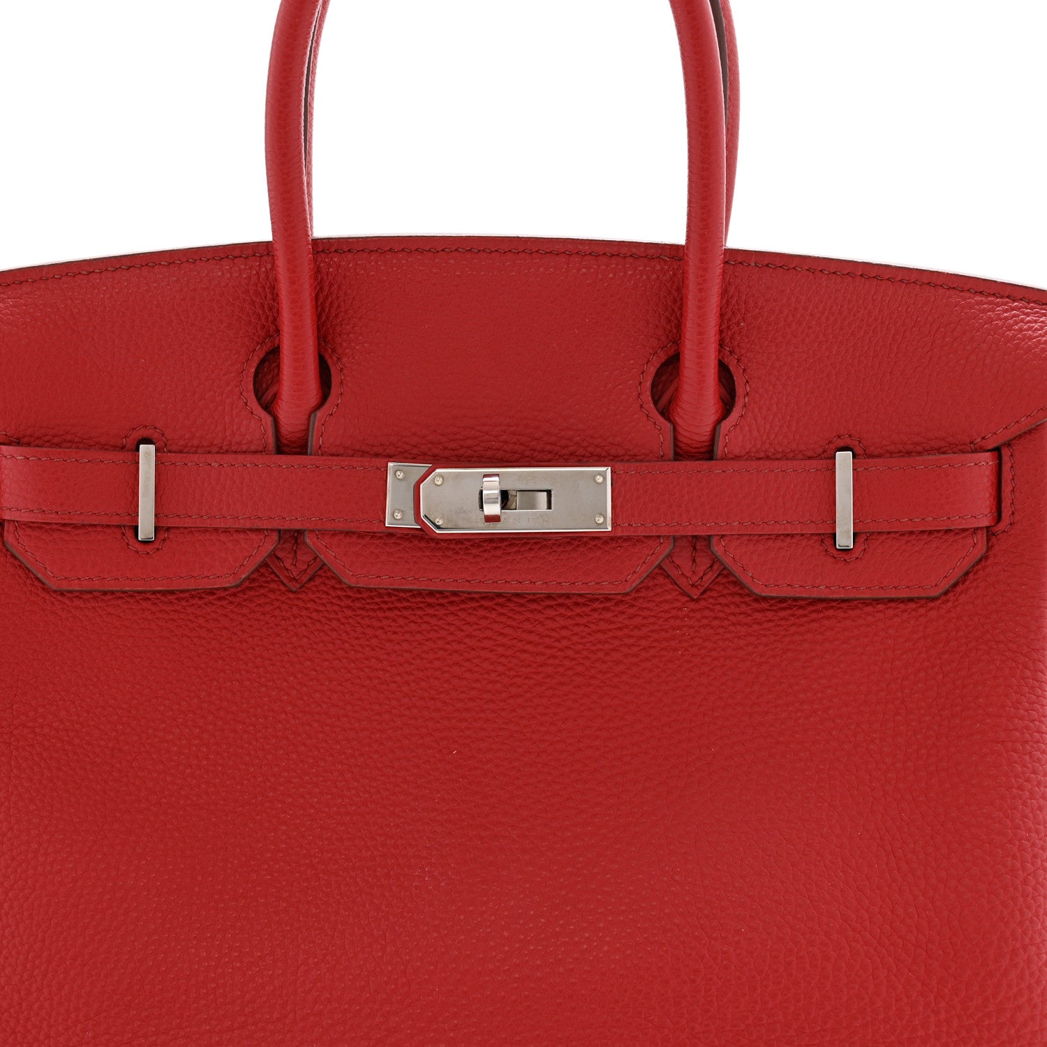 Hermes Togo BIRKIN 30 Rouge Garance 8 of 10