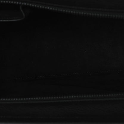 Celine Drummed Calfskin Micro Luggage Black 5 of 10