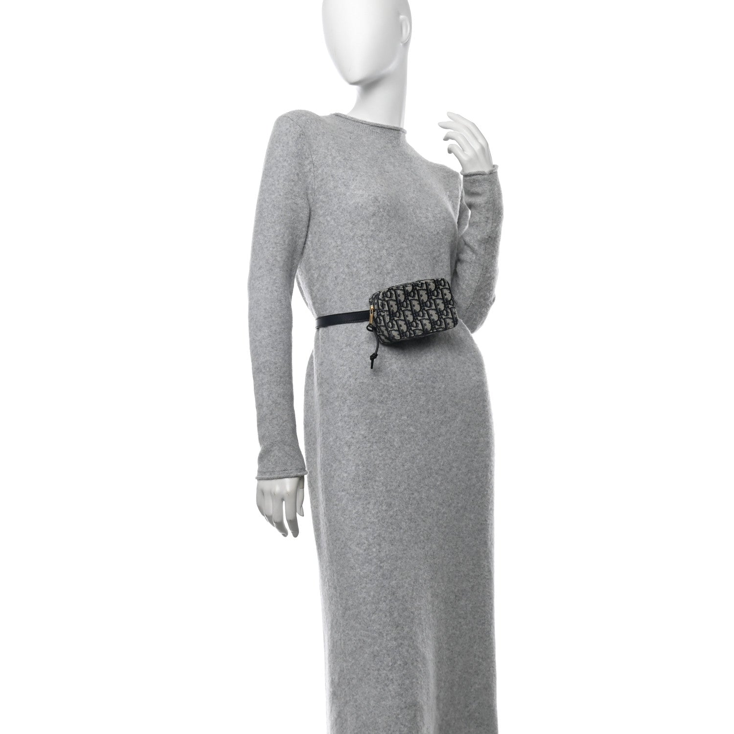 Christian Dior Oblique Belt Pouch Blue 2 of 9