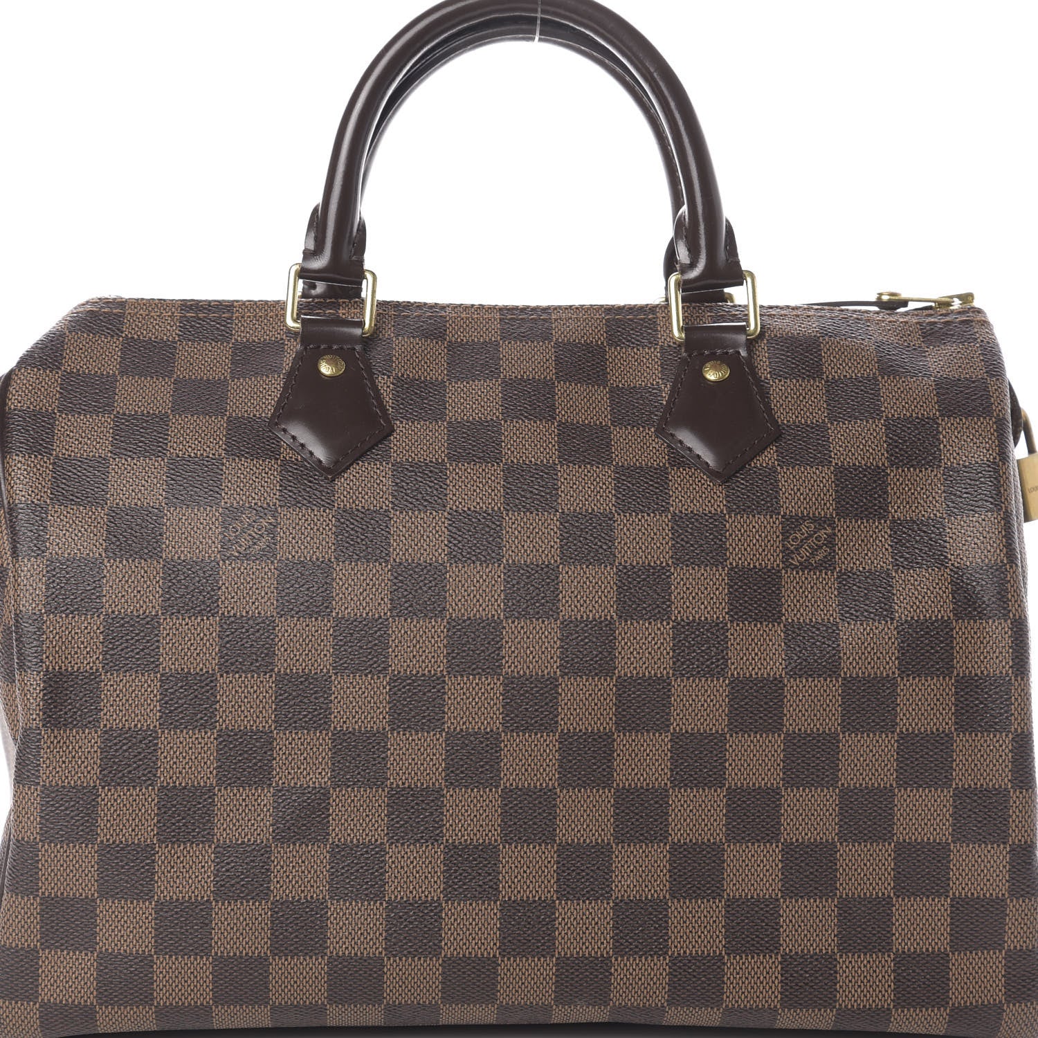 Louis Vuitton Damier Ebene Speedy 30 6 of 9