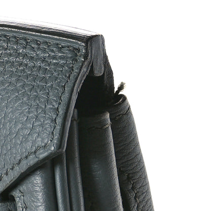 Hermes Togo Birkin 25 Vert Amande 12 of 12