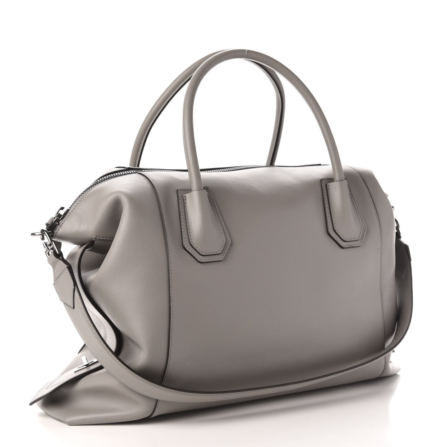 Soft Calfskin Medium Soft Antigona Pearl Grey