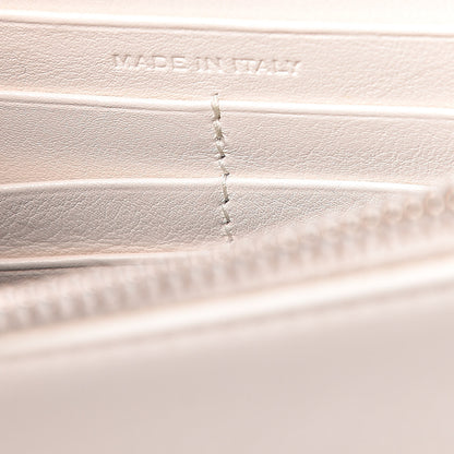 Saint Laurent Calfskin Bead Embellished Kate Monogram Tassel Chain Wallet White 11 of 17