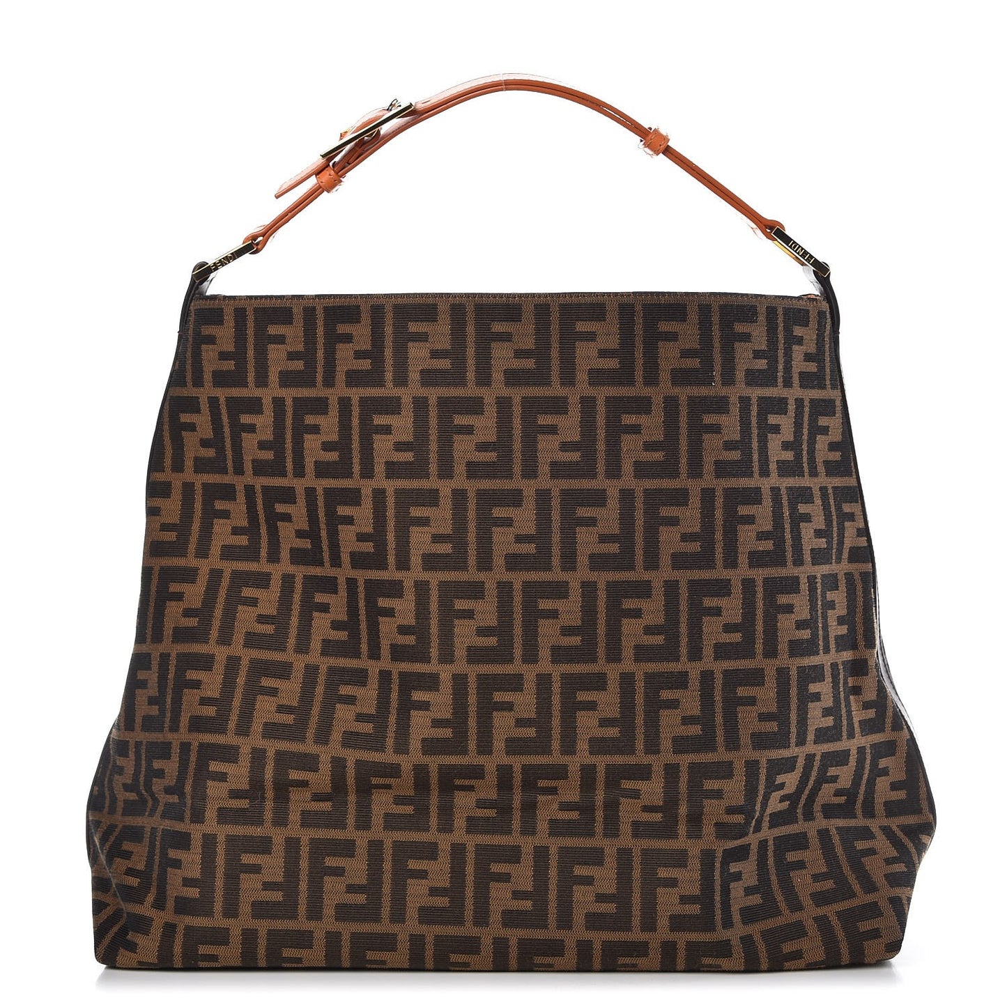 Zucca Large Hobo Tobacco Orange
