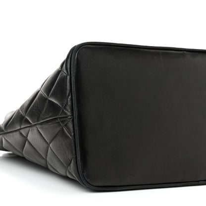 Chanel Lambskin Quilted Medallion Tote Black 9 of 12