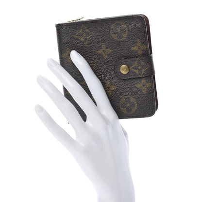 Louis Vuitton Monogram Compact Zippe Zipped Wallet 2 of 14