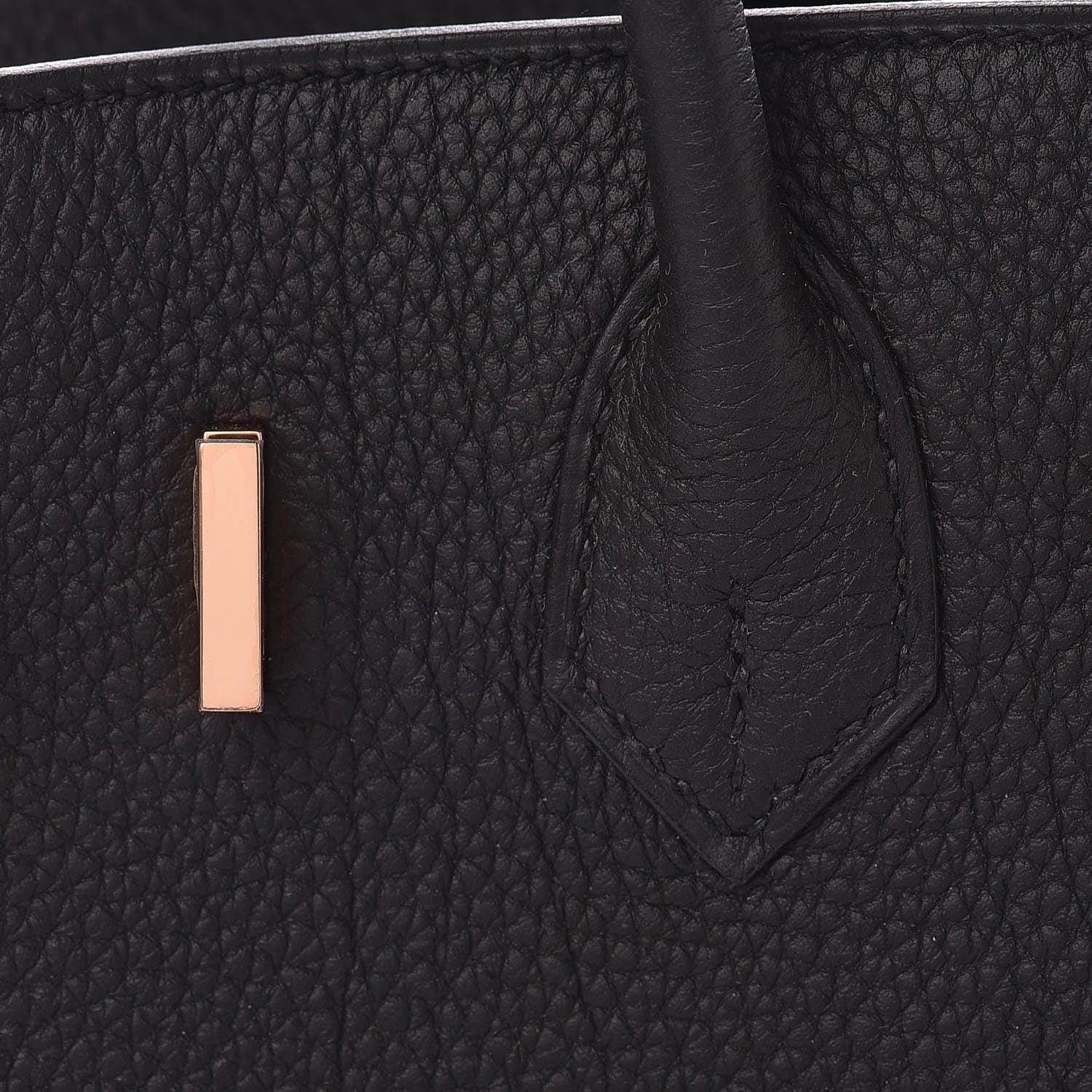 Hermes Togo Birkin 25 Black 24 of 37
