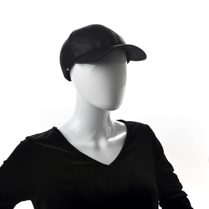 Gucci Nylon Monogram Baseball Hat XL Black 2 of 8