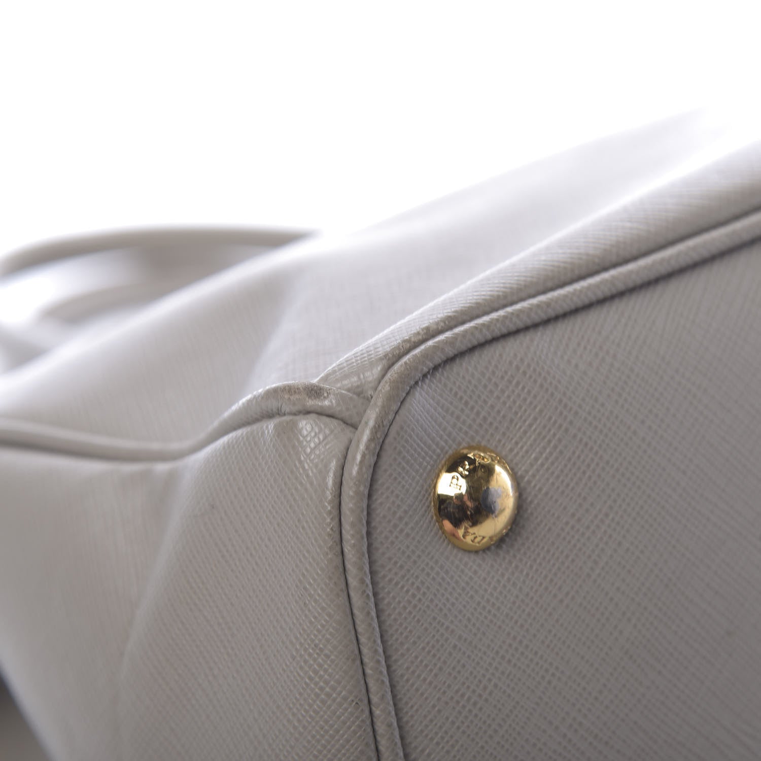 Prada Saffiano Large Galleria Double Zip Tote Pomice 20 of 23