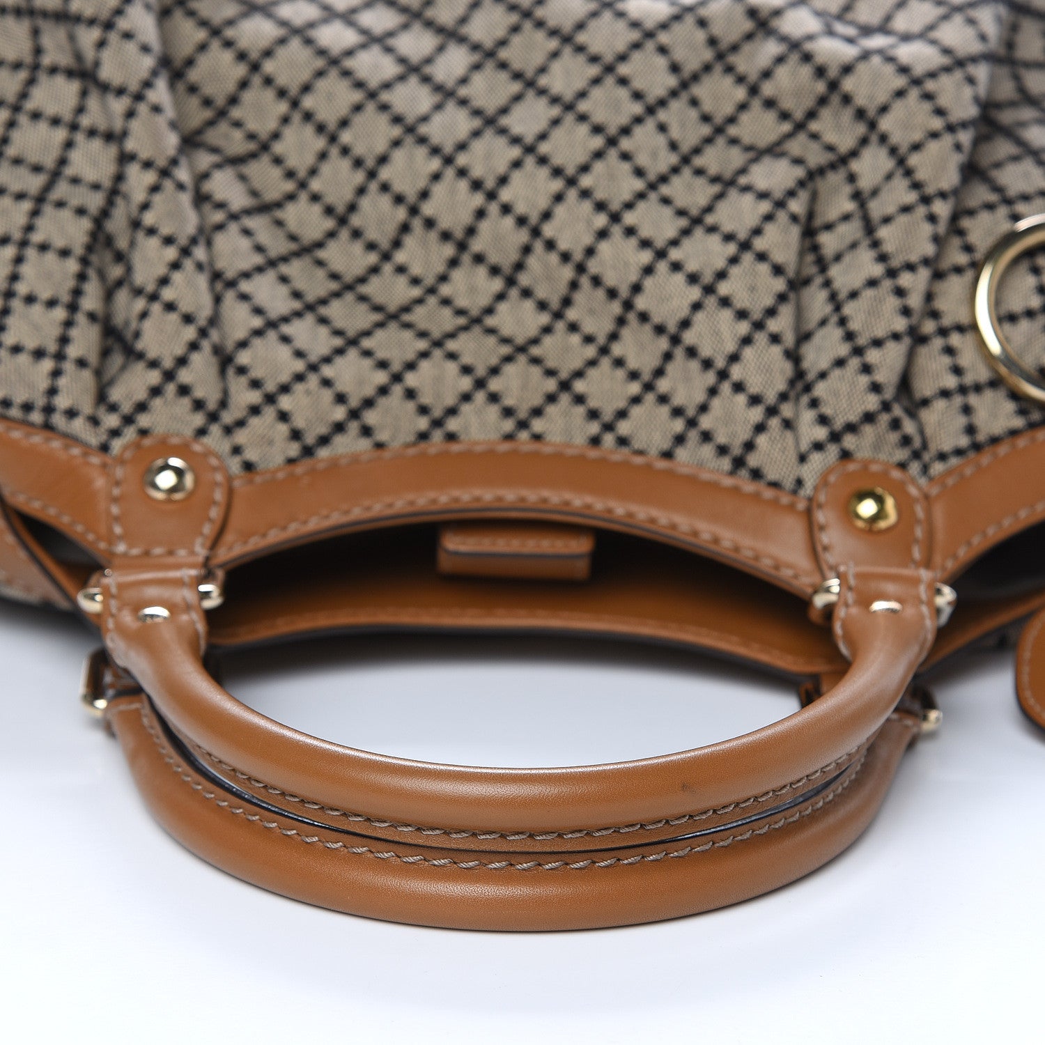 Gucci Diamante Medium Sukey Tote Brown 10 of 12