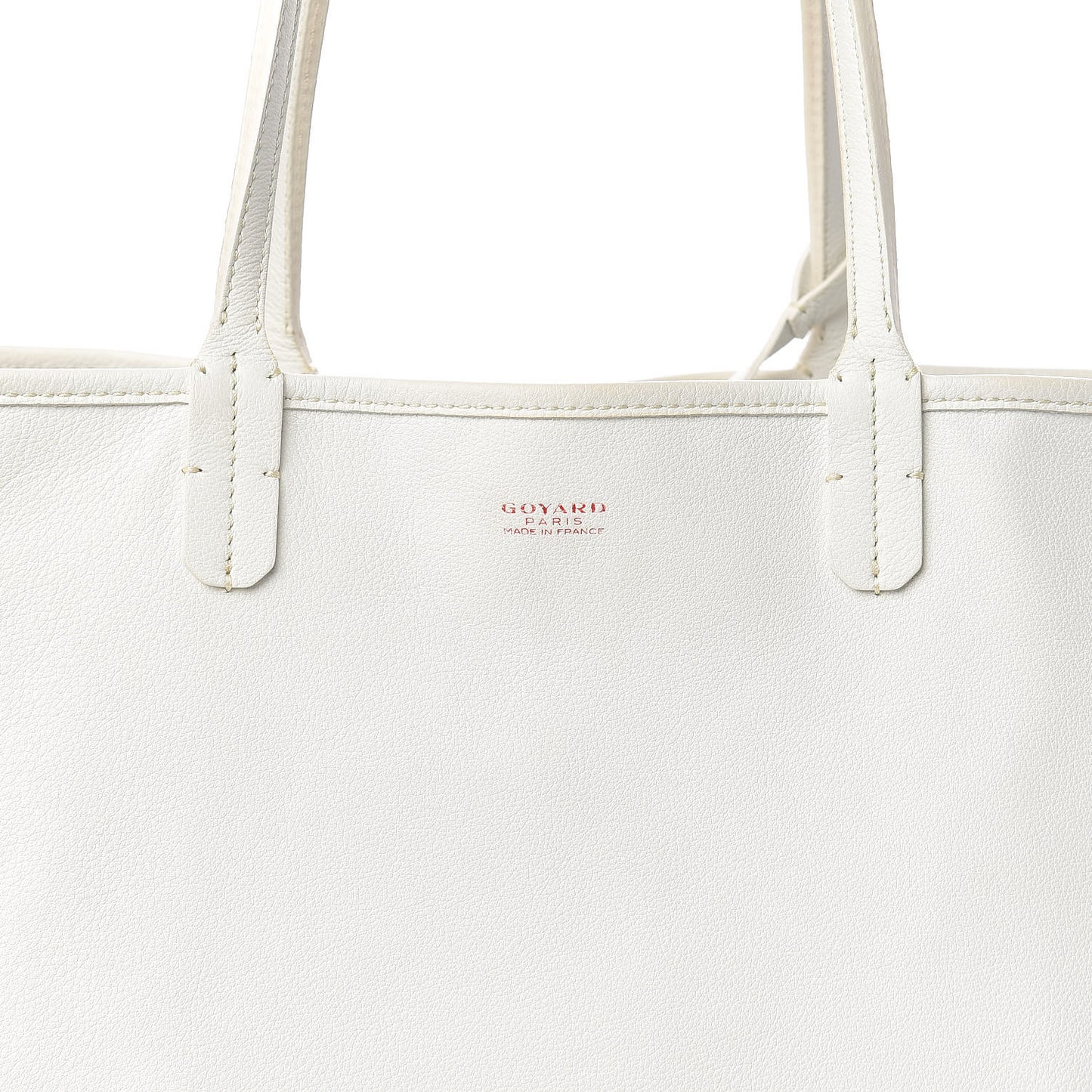 Goyardine Reversible Anjou PM White