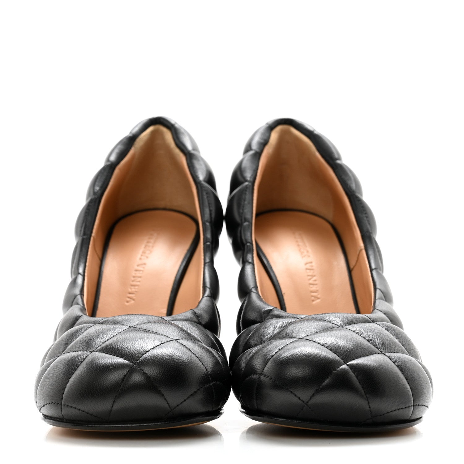Bottega Veneta Nappa Matelasse Padded Dream Pumps 35 Black 2 of 10