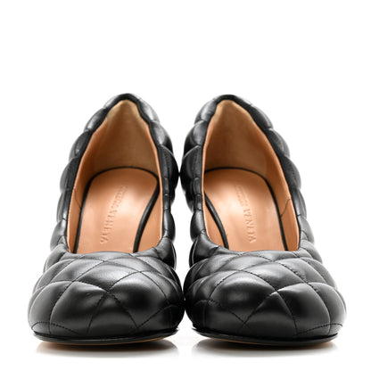 Bottega Veneta Nappa Matelasse Padded Dream Pumps 35 Black 2 of 10