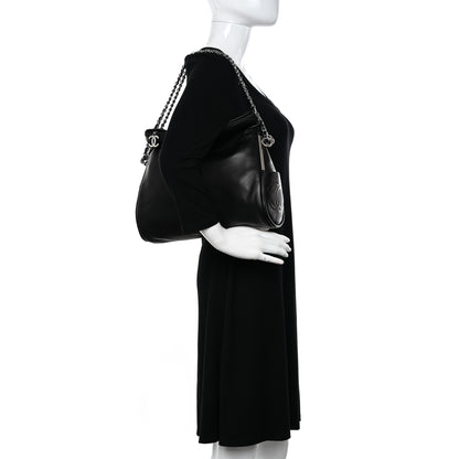 Chanel Lambskin Medium Ultimate Soft Tote Black 2 of 12