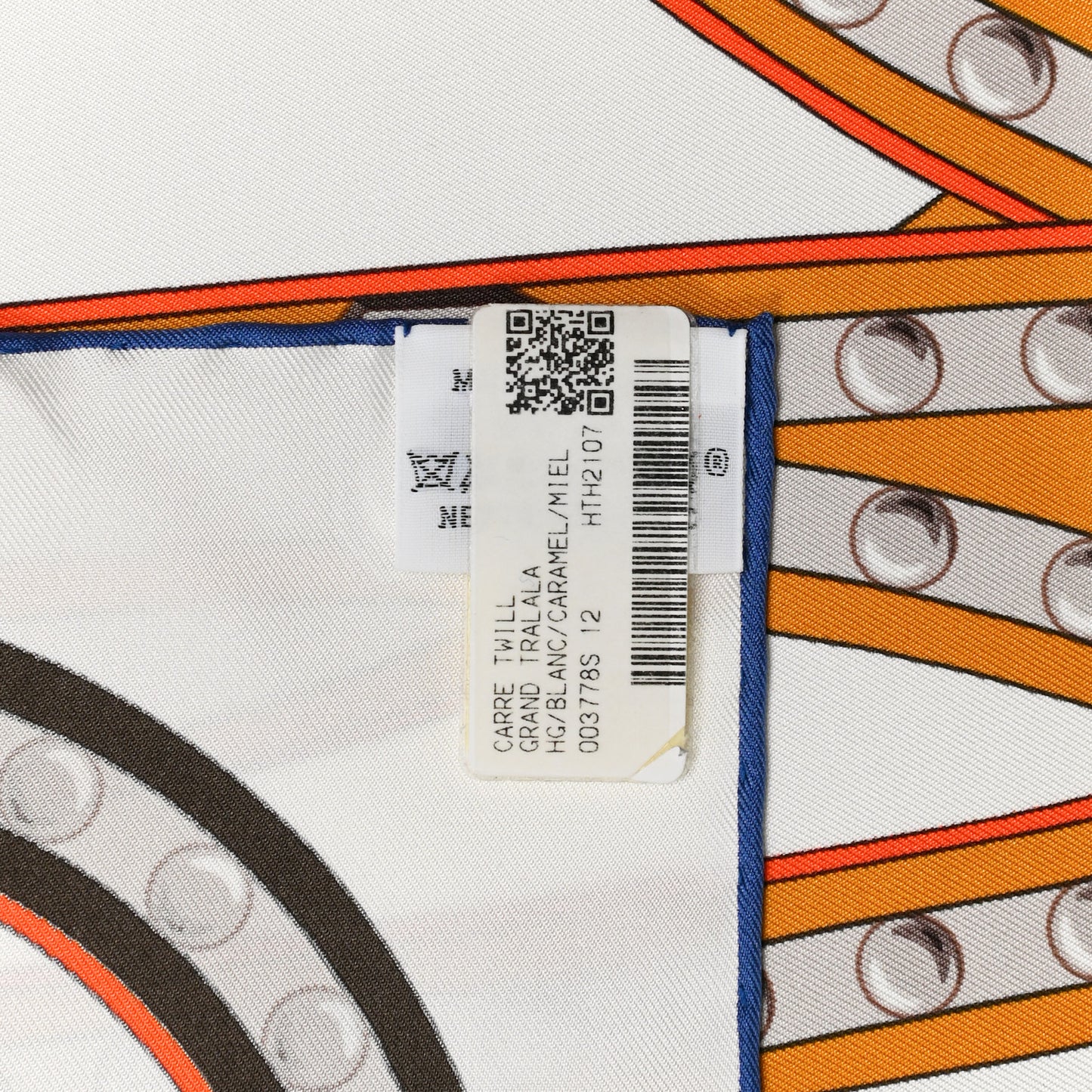 Silk Twill Grand Tralala 90 White Caramel Miel