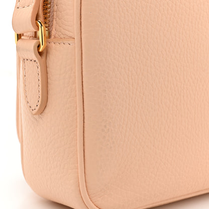 Burberry Grained Calfskin Small Camera Bag Peach Pink 14 of 14