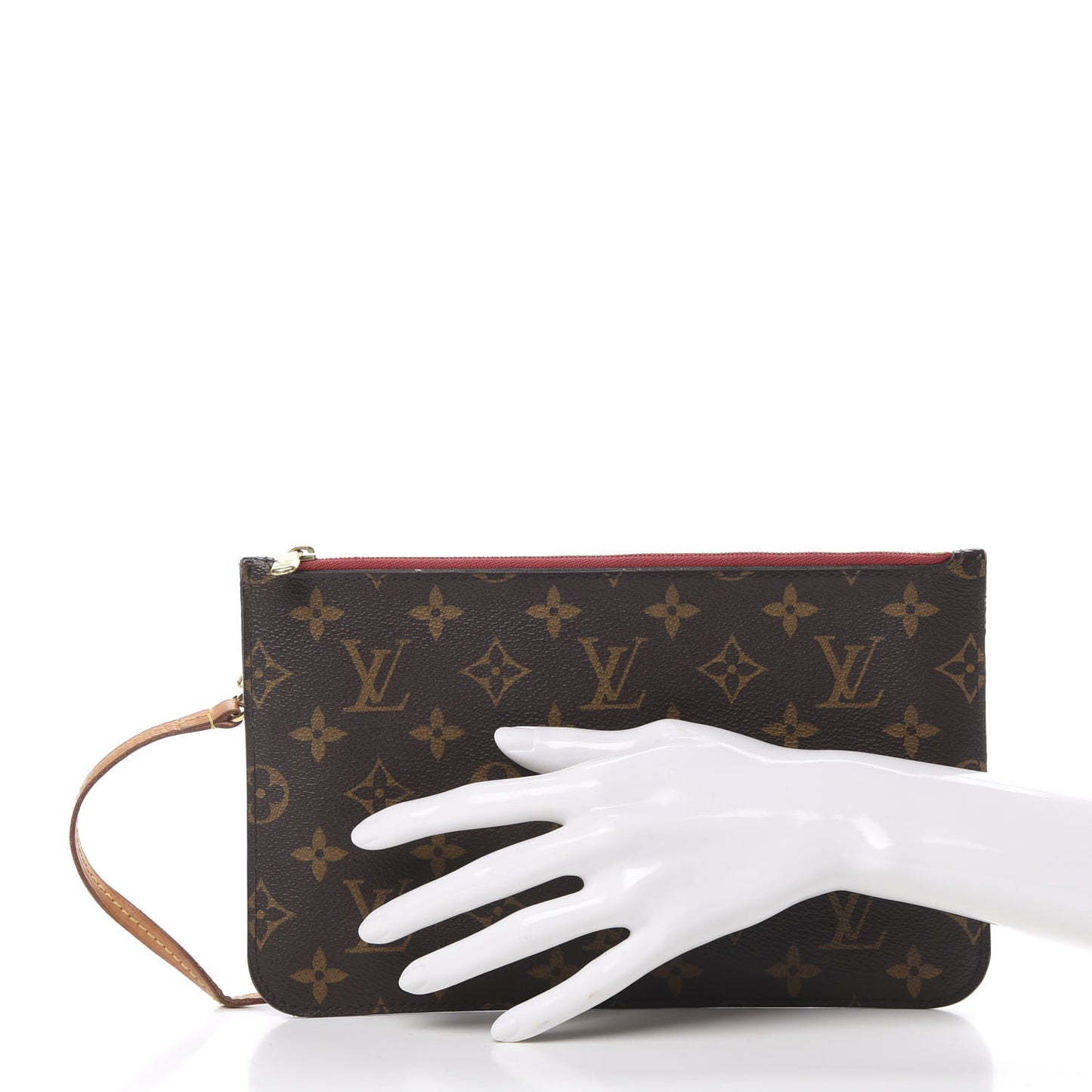 Monogram Neverfull MM GM Pochette Cherry