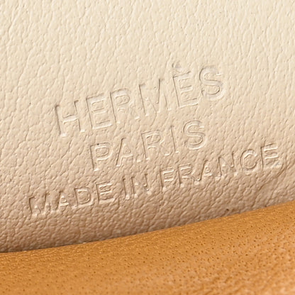 Hermes Milo Lambskin Grigri Rodeo Pegase Horse Bag Charm PM Sesame Black Nata 3 of 4