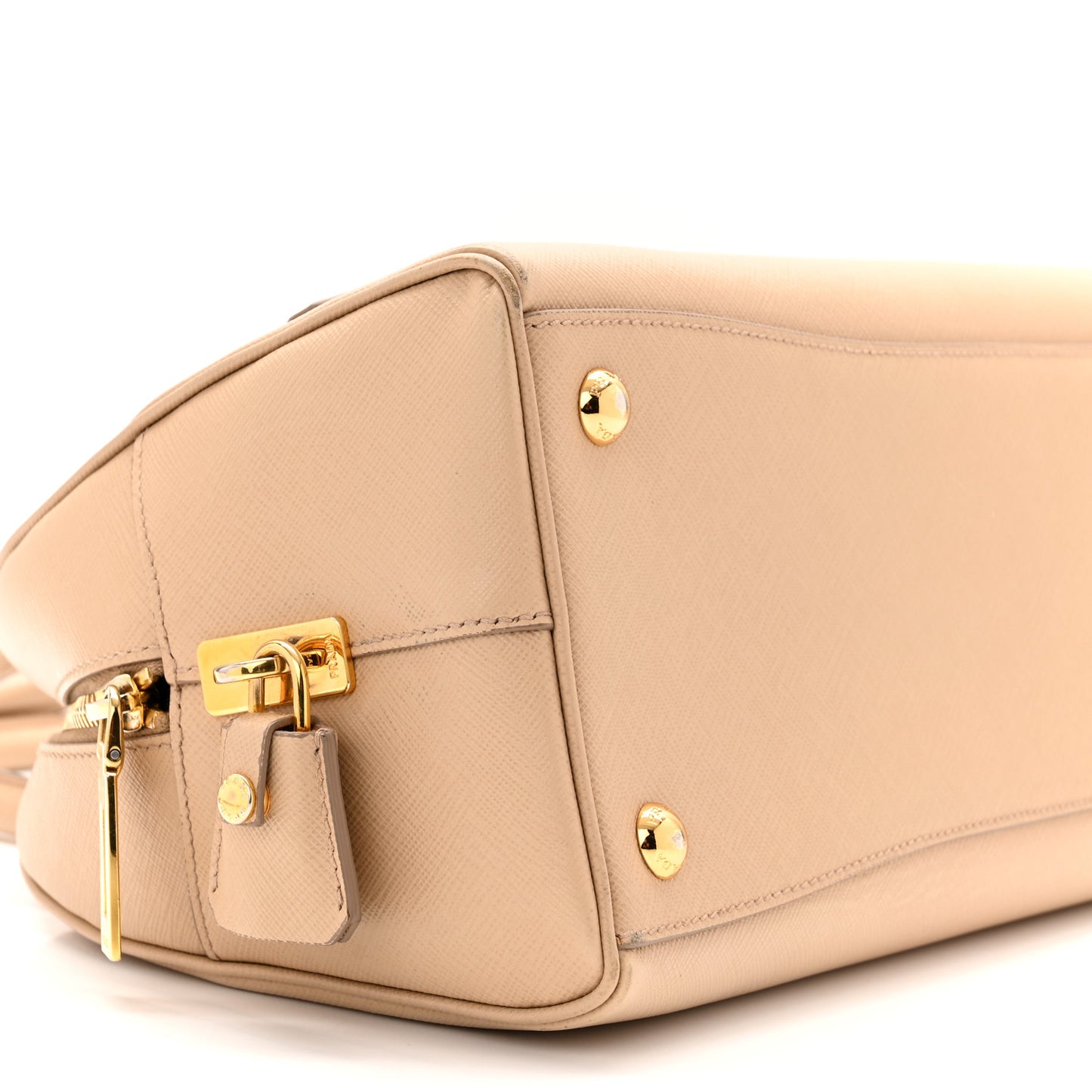 Saffiano Bowling Bag Sabbia