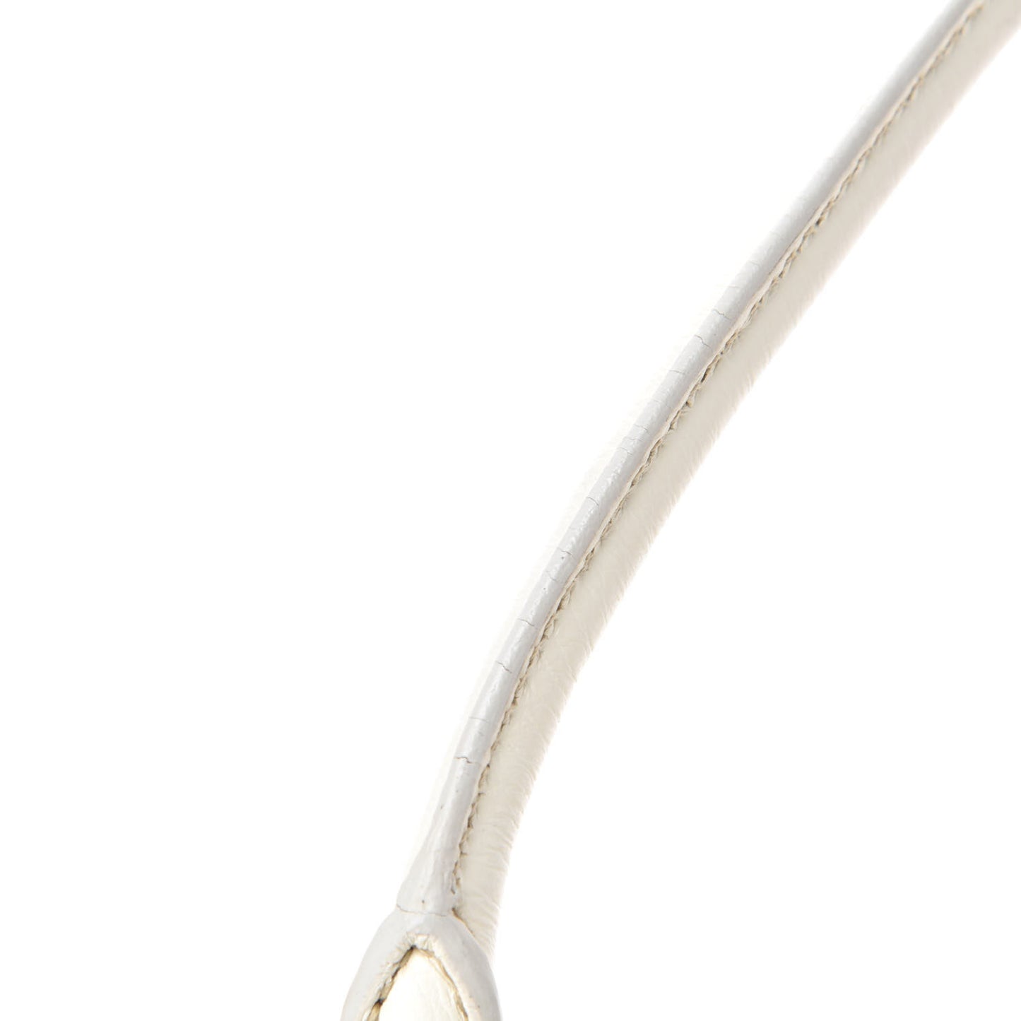 Nylon Tessuto Vitello Daino Pushlock Tote Lavanda Bianco