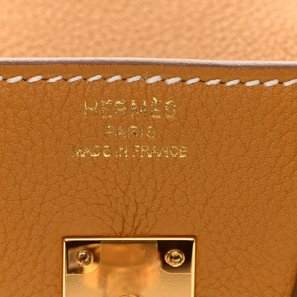 Hermes Togo Birkin 25 Natural Sable 5 of 12