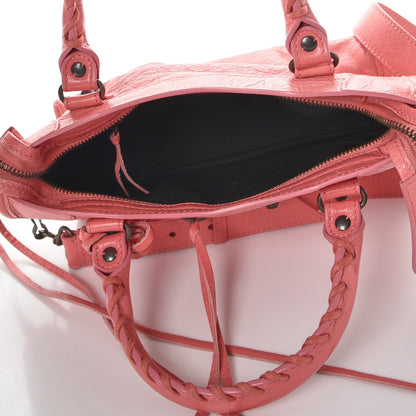 Balenciaga Agneau Classic Hardware Mini City Rose Jaipur 6 of 12