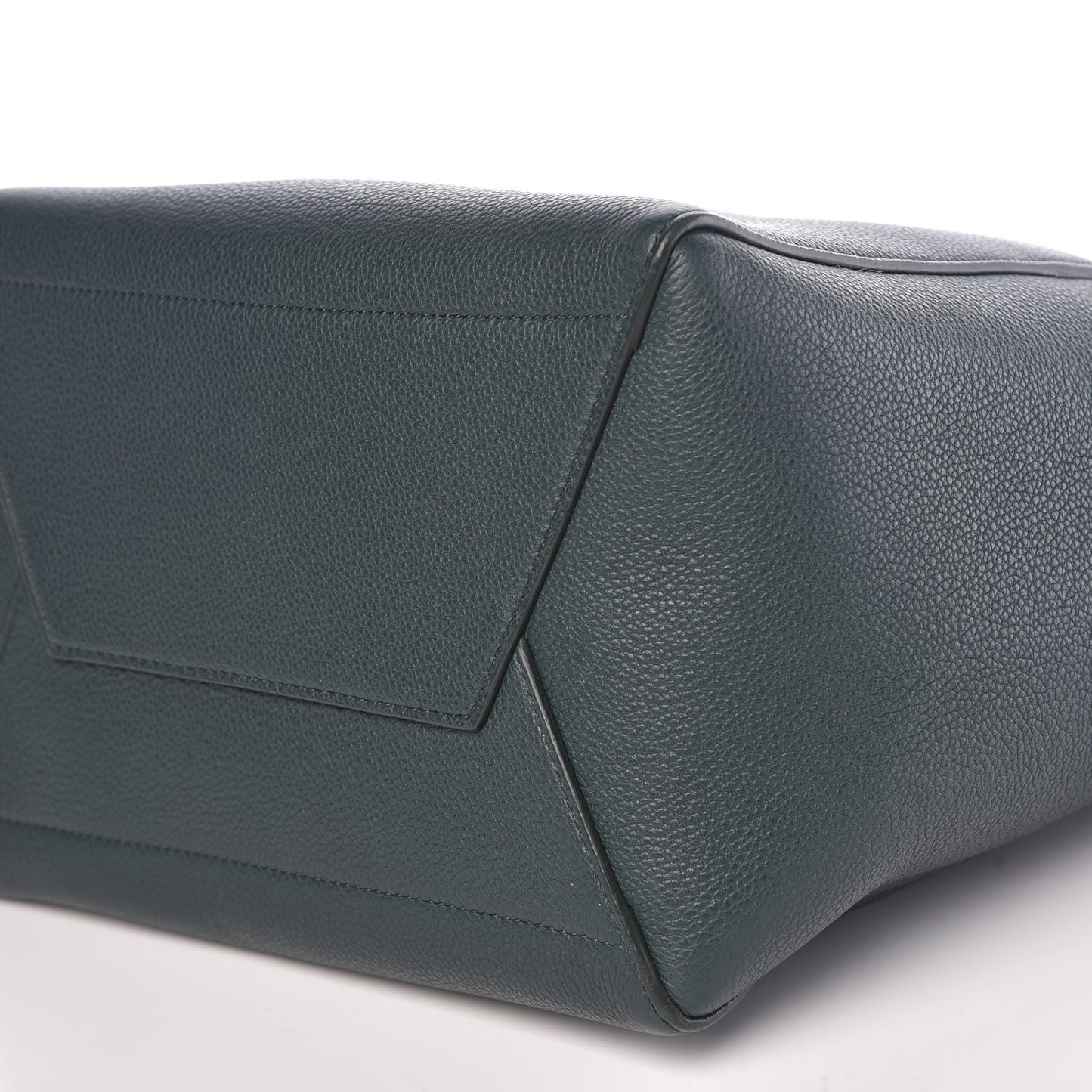 Soft Grained Calfskin Sangle Bucket Bag Amazone
