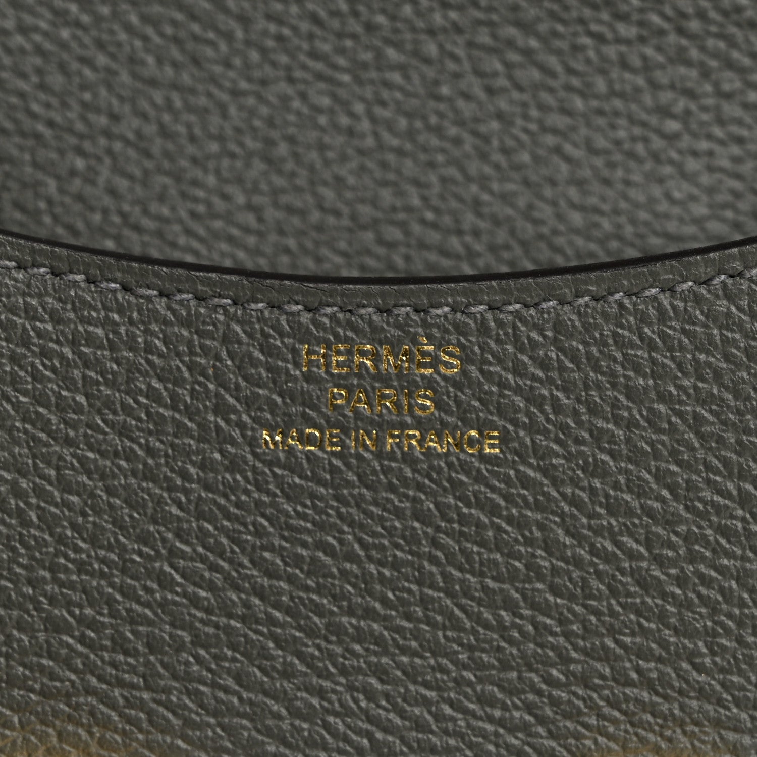 Hermes Evercolor Constance Slim Wallet Gris Meyer 7 of 9