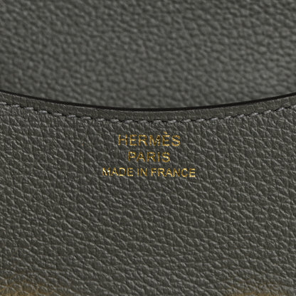 Hermes Evercolor Constance Slim Wallet Gris Meyer 7 of 9