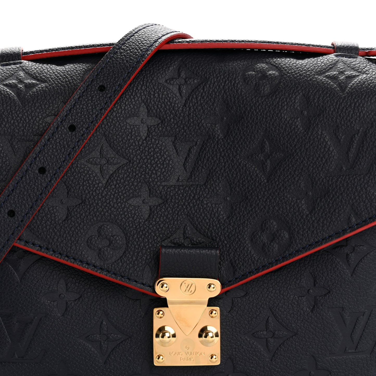 Empreinte Pochette Metis Marine Rouge