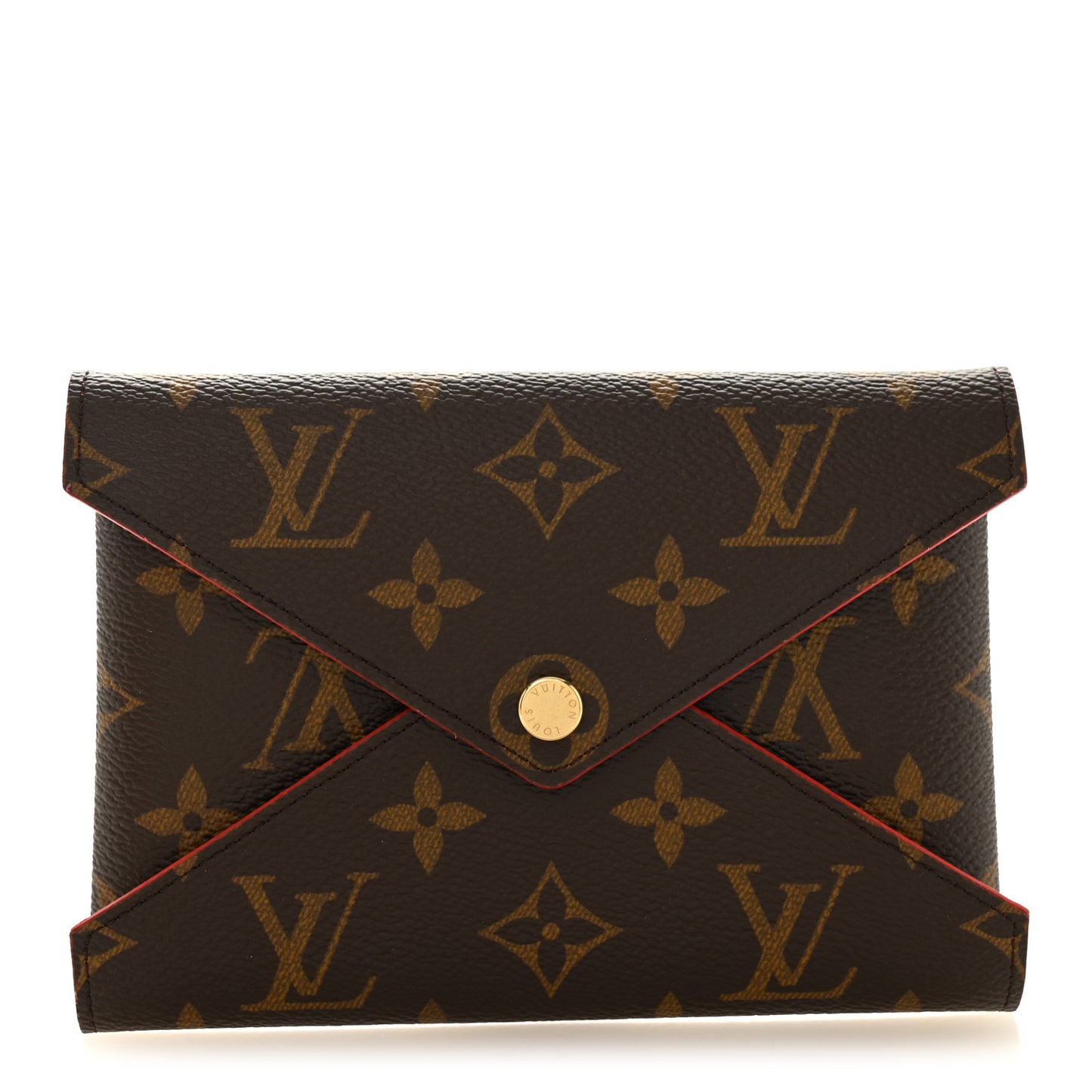 Monogram Medium Kirigami Pochette Insert Coquelicot