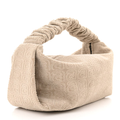 Alexander Wang Velvet Small Scrunchie Bag Simply Taupe 3 of 11
