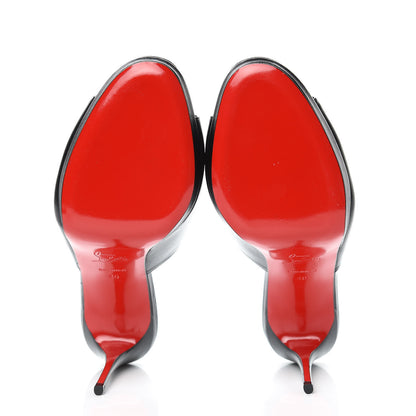 Christian Louboutin Nappa Pigamule 100 Slide Sandals 40 Black 5 of 9