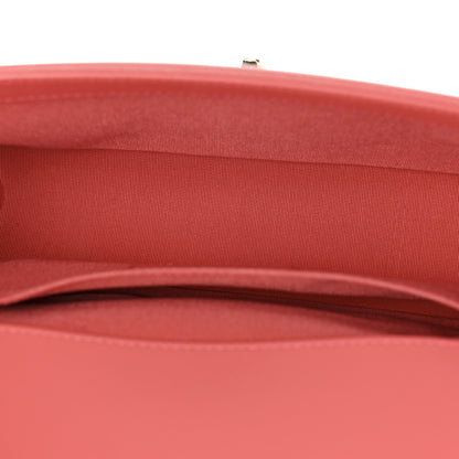 Chanel Calfskin Quilted Medium Boy Flap Coral 5 of 10