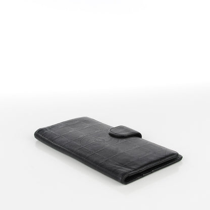 Chanel Lambskin CC Long Wallet Black 4 of 8