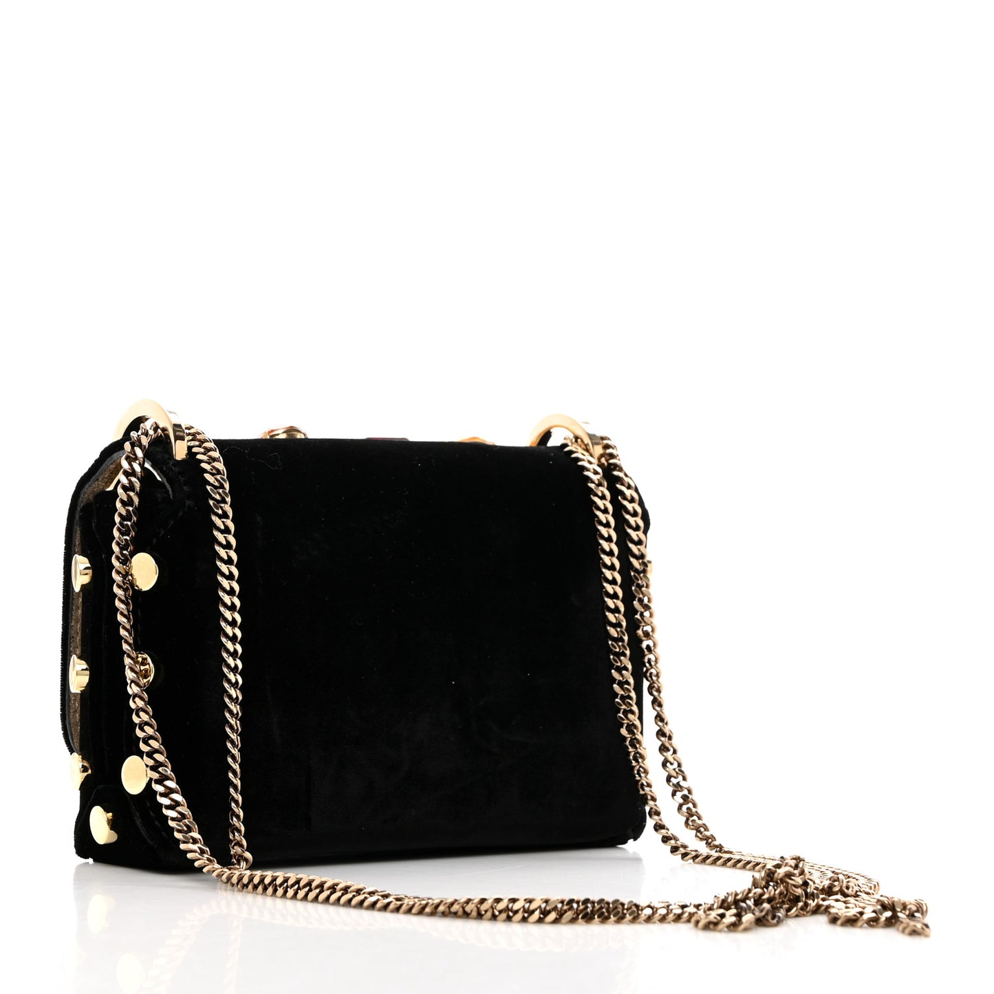 Velvet Lockett Petite Shoulder Bag Black