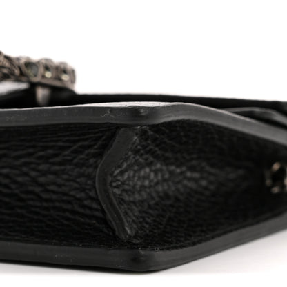 Gucci Calfskin Super Mini Dionysus Shoulder Bag Black 9 of 10