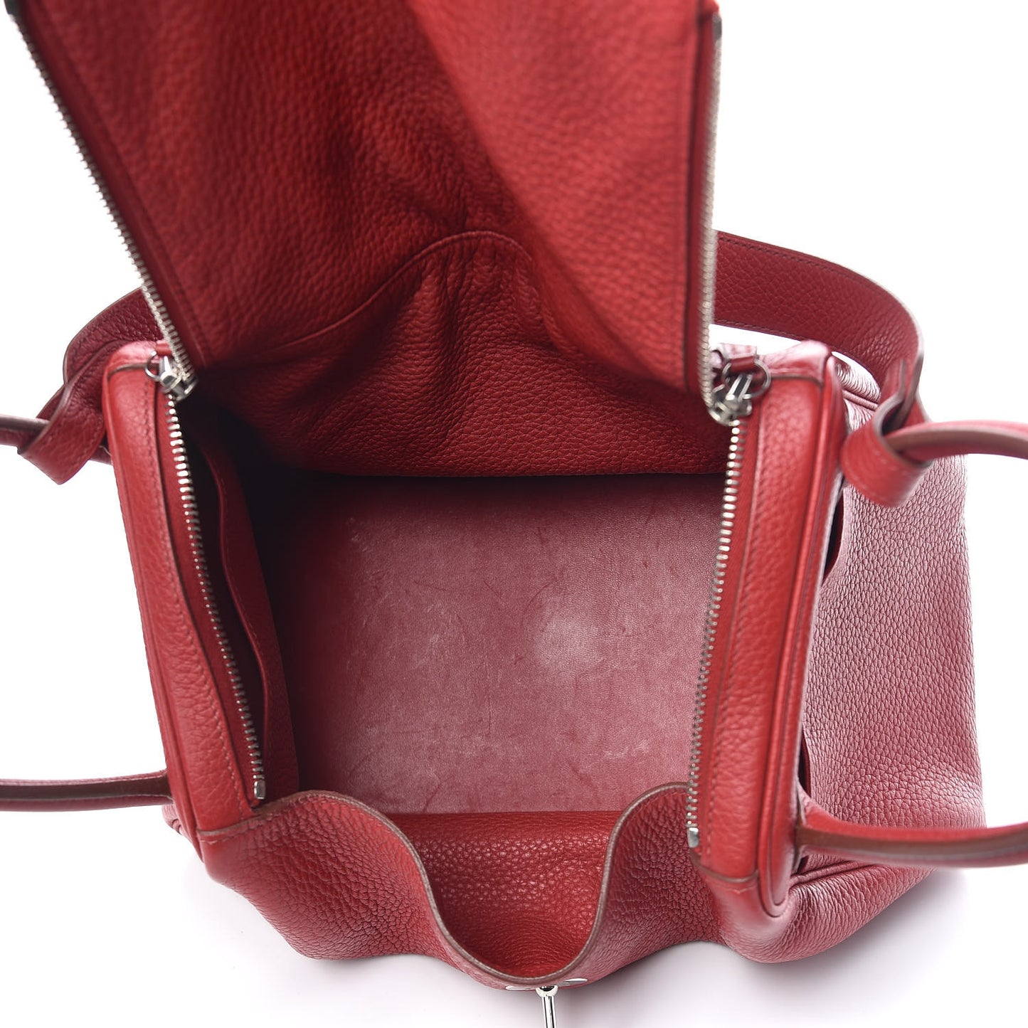 Taurillon Clemence Lindy 30 Rouge Garance