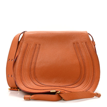Chloe Calfskin Medium Marcie Round Crossbody Bag Indian Summer 1 of 10