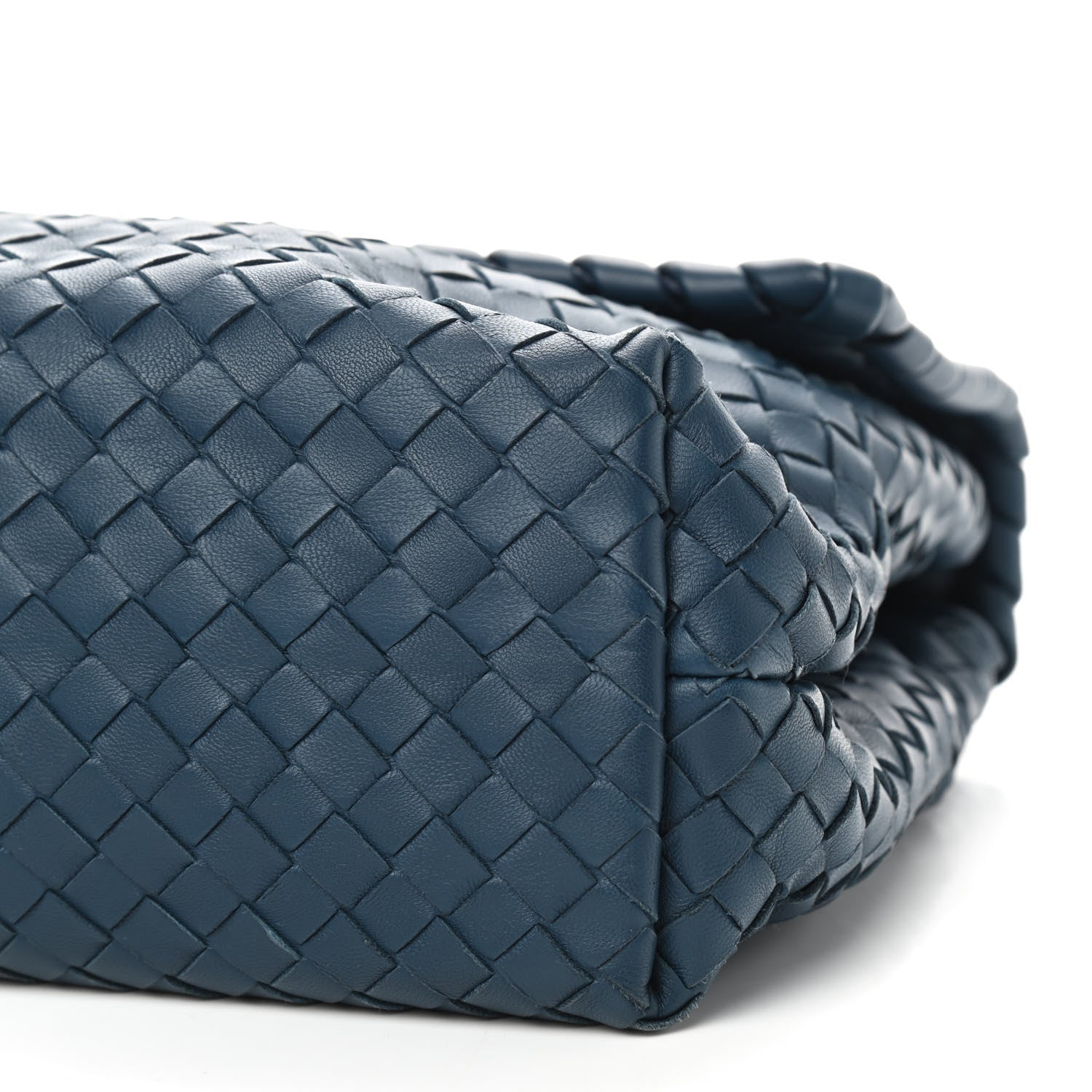 Bottega Veneta Nappa Intrecciato Large Olimpia Bag Denim 6 of 8