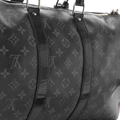 Louis Vuitton Monogram Eclipse Keepall Bandouliere 45 17 of 22
