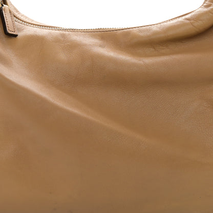 Gucci Calfskin Medium Horsebit Chain Hobo Tan 8 of 12