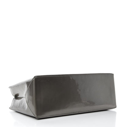 Louis Vuitton Vernis Wilshire PM Gris Art Deco 4 of 9