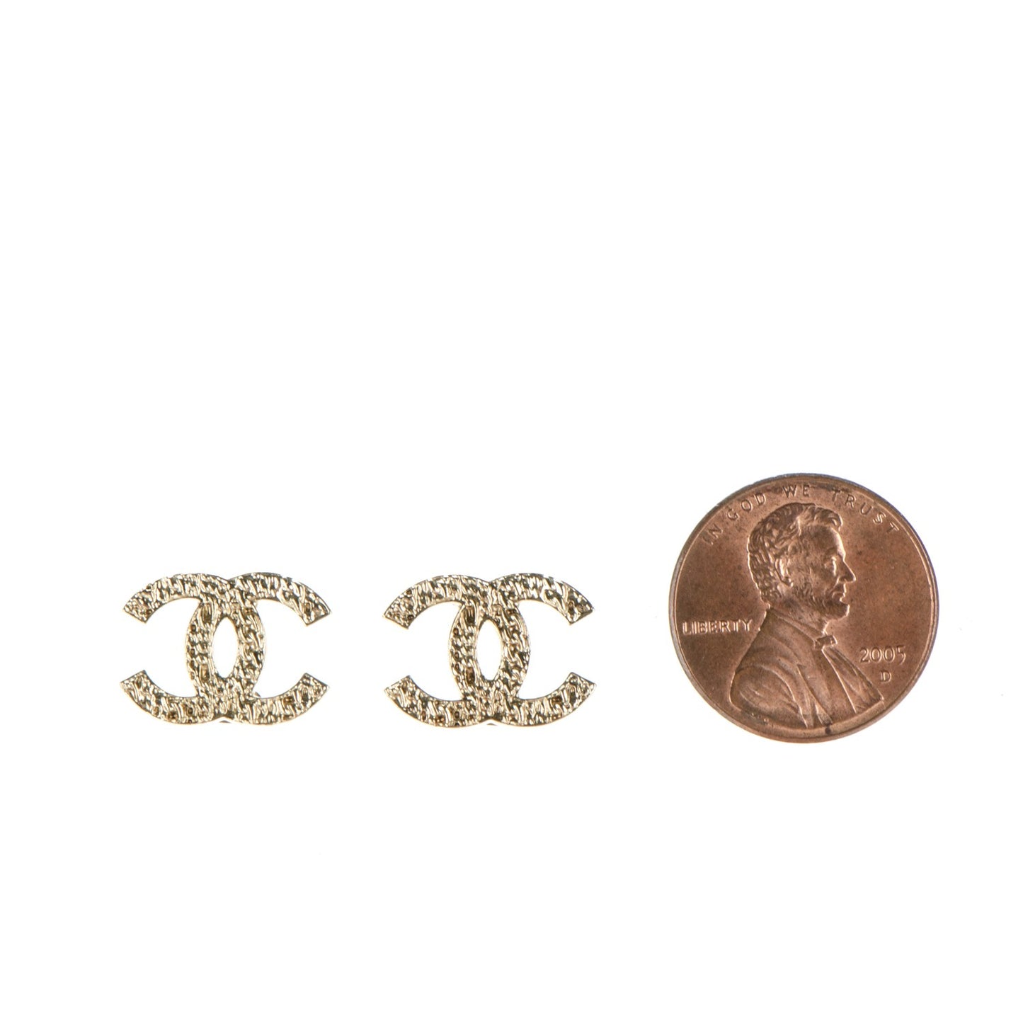 CC Chain Earrings Gold