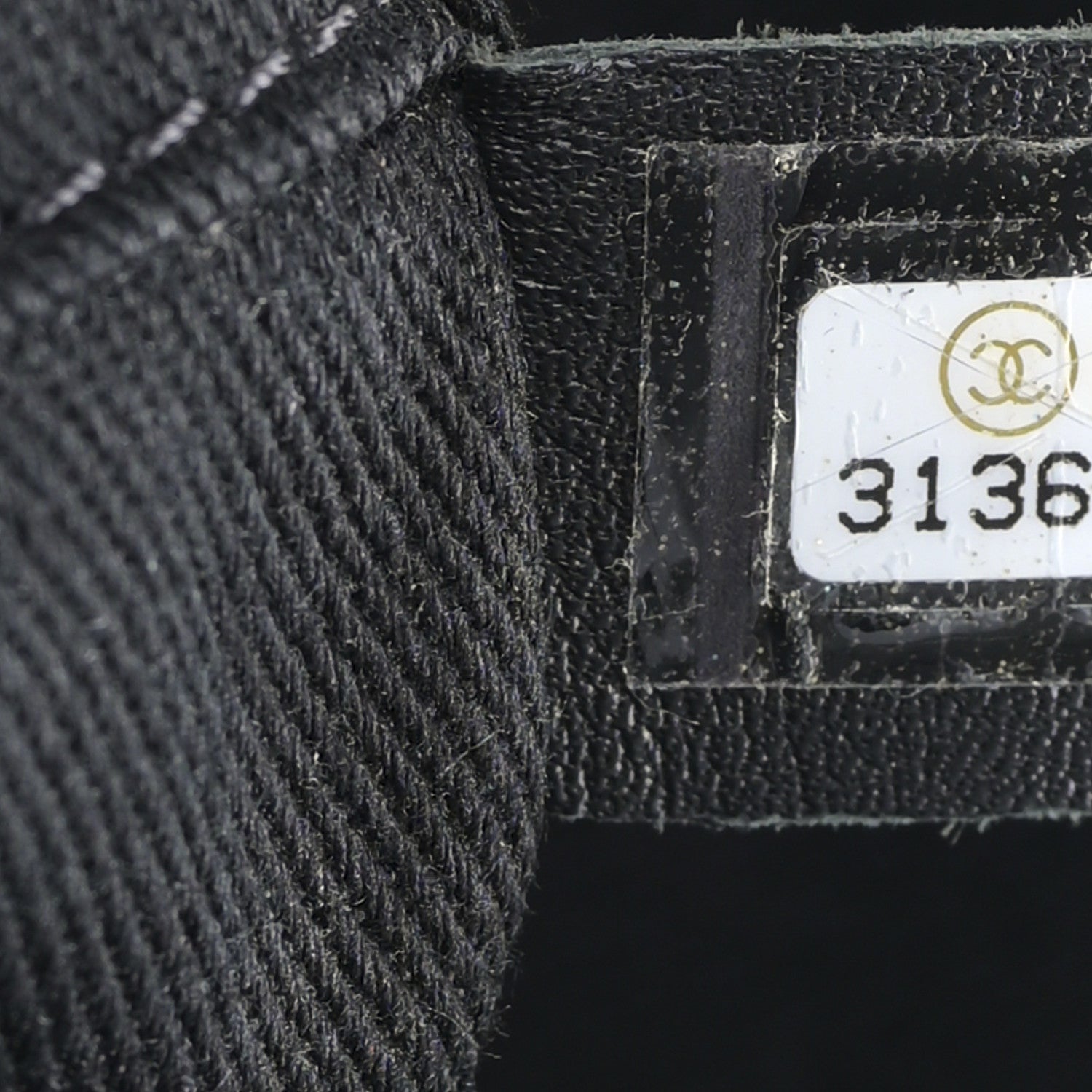 Chanel Mixed Fibers Calfskin Small Deauville Tote Blue 13 of 17