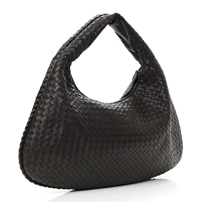 Bottega Veneta Nappa Intrecciato Large Veneta Hobo Ebano 3 of 10