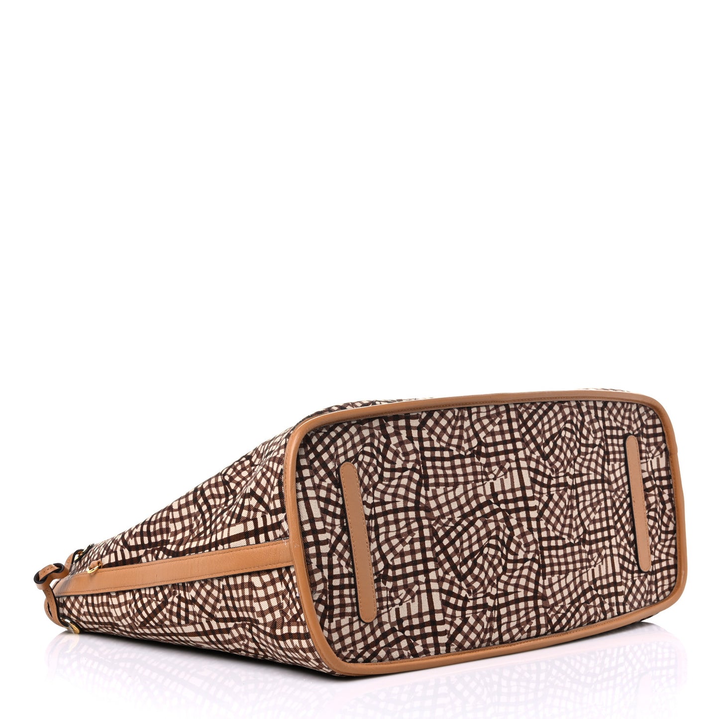 Visetos Large Liz Reversible Shopper Tote Cognac