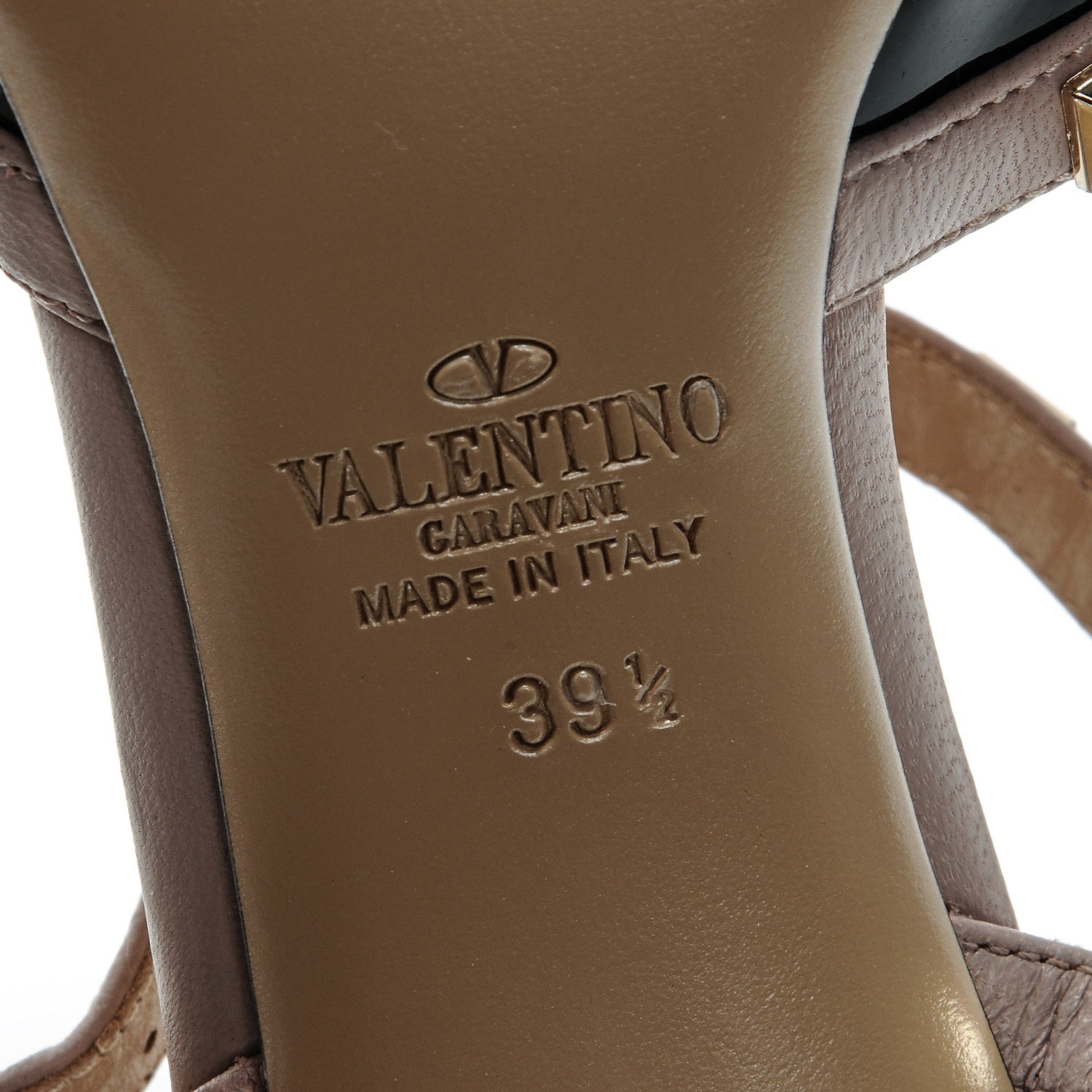 Valentino Garavani Patent Nappa Rockstud Ankle Strap 65mm Pumps 39.5 Black Poudre 7 of 9